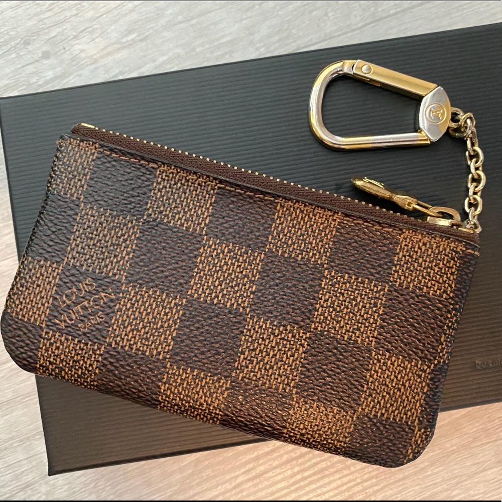 Louis Vuitton Damier Ebene Key Pouch